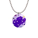 Life With Fibro2 Button Necklace