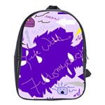 Life With Fibro2 School Bag (XL)