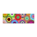 Psychedelic Flowers Bumper Sticker 10 Pack