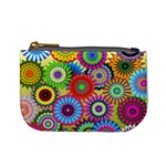 Psychedelic Flowers Coin Change Purse