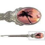 Sunset At The Beach Letter Opener