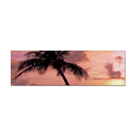 Sunset At The Beach Bumper Sticker 100 Pack from ZippyPress Front