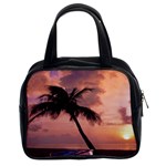 Sunset At The Beach Classic Handbag (Two Sides)