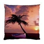 Sunset At The Beach Cushion Case (Single Sided) 