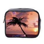 Sunset At The Beach Mini Travel Toiletry Bag (Two Sides)