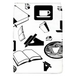 Books And Coffee Removable Flap Cover (Large)