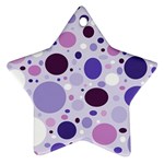 Passion For Purple Star Ornament
