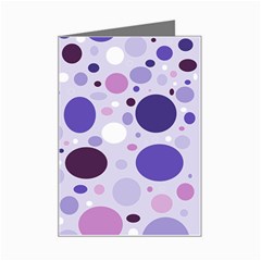 Passion For Purple Mini Greeting Card from ZippyPress Left