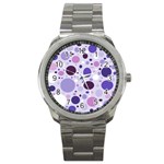 Passion For Purple Sport Metal Watch
