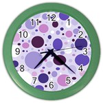 Passion For Purple Wall Clock (Color)