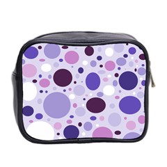 Passion For Purple Mini Travel Toiletry Bag (Two Sides) from ZippyPress Back
