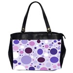 Passion For Purple Oversize Office Handbag (Two Sides)