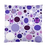 Purple Awareness Dots Cushion Case (Single Sided) 
