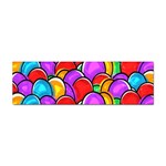Colored Easter Eggs Bumper Sticker 10 Pack