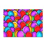 Colored Easter Eggs A4 Sticker 10 Pack