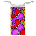Colored Easter Eggs Jewelry Bag