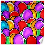 Colored Easter Eggs Canvas 16  x 16  (Unframed)
