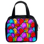 Colored Easter Eggs Classic Handbag (Two Sides)