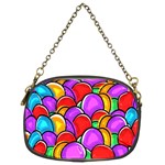Colored Easter Eggs Chain Purse (Two Sided) 