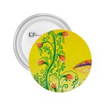 Whimsical Tulips 2.25  Button