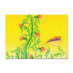 Whimsical Tulips A4 Sticker 10 Pack