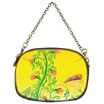 Whimsical Tulips Chain Purse (One Side)