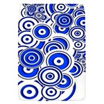 Trippy Blue Swirls Removable Flap Cover (Small)