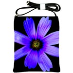 Purple Bloom Shoulder Sling Bag