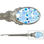 Bubbly Blues Letter Opener