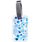 Bubbly Blues Luggage Tag (One Side)