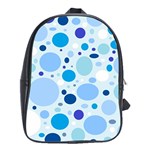 Bubbly Blues School Bag (XL)