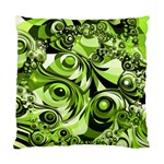 Retro Green Abstract Cushion Case (Single Sided) 