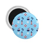 Sailing The Bay 2.25  Button Magnet