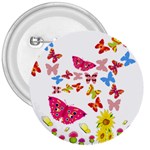 Butterfly Beauty 3  Button