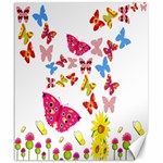 Butterfly Beauty Canvas 20  x 24  (Unframed)