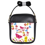 Butterfly Beauty Girl s Sling Bag