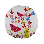 Butterfly Beauty 15  Premium Round Cushion 