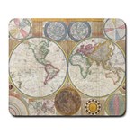 1794 World Map Large Mouse Pad (Rectangle)