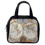 1794 World Map Classic Handbag (One Side)