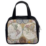 1794 World Map Classic Handbag (Two Sides)