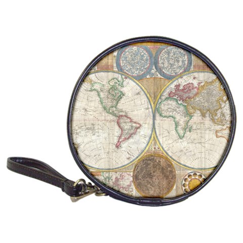 1794 World Map CD Wallet from ZippyPress Front