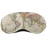 1794 World Map Sleeping Mask