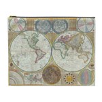 1794 World Map Cosmetic Bag (XL)