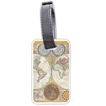 1794 World Map Luggage Tag (One Side)
