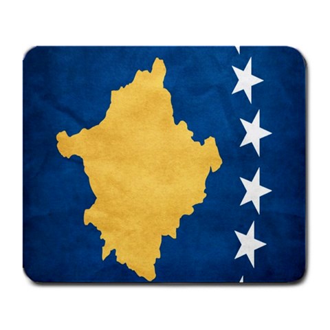 Kosovo Flag Large Mousepad from ZippyPress Front