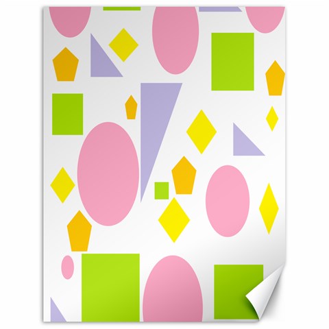 Spring Geometrics Canvas 18  x 24  (Unframed) from ZippyPress 17.8 x23.08  Canvas - 1