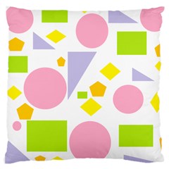 Spring Geometrics Large Cushion Case (Two Sided)  from ZippyPress Front