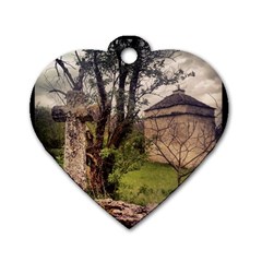 Toulongergues2 Dog Tag Heart (Two Sided) from ZippyPress Back