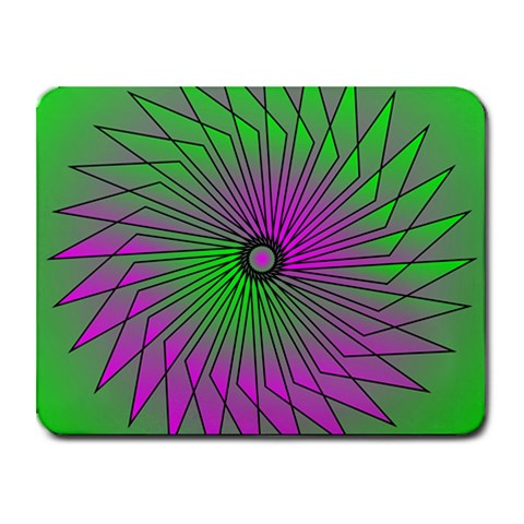 Pattern Small Mouse Pad (Rectangle) from ZippyPress Front