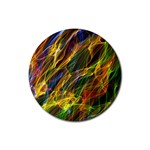 Abstract Smoke Drink Coasters 4 Pack (Round)